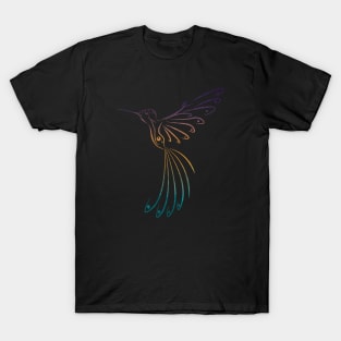 Gradient Hummingbird T-Shirt